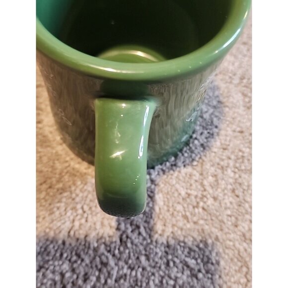 Waffle House 2016 Limited Edition Coffee Mug  Holidays Green Cup Snowflake - Picture 6 of 7